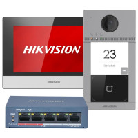 HIKVISION DS-KIS604-S(C) sada IP interkomu