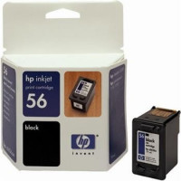(56) HP C6656A - ink. náplň čierna, DJ 5550, 5652 originál