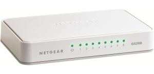 Netgear GS208 8-Port Gigabit Unmanaged Switch