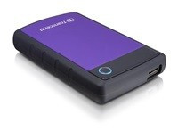 TRANSCEND  externý HDD 2,5" USB 3.0 StoreJet 25H3P, 1TB, Purple (nárazuvzdorný)