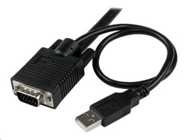 StarTech - 2port kábel KVM s VGA USB