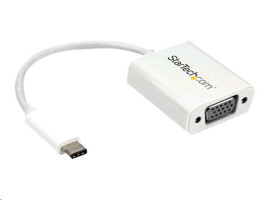 StarTech adaptér USB-C na VGA, biely