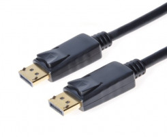 Kábel PremiumCord DisplayPort 1.2 M/M, 4K × 2K @ 60Hz, pozlátené konektory, 2m