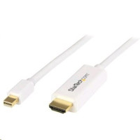StarTech - Kábel mini Display Port to HDMI, 1 m, biela