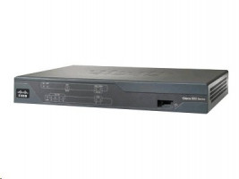 Cisco 888 G.SHDSL Router s CUBE - smerovačov - DSL - 4portový switch - 802.11b/g/n (draft 2.0)