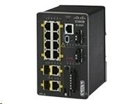 Cisco IE2000 Switch - řízený - 8 x 10/100 + 2 x kombinace Gigabit SFP (IE-2000-8TC-G-N)