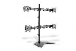 Universal Monitor Stand,4xLCD,27",max. Load 8kg,adjustable and rotated 360