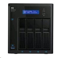 WD My Cloud EX4100, RAID, 16 TB (4x4 TB), 10/100/1000 Mb/s, čierny