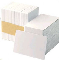 Zebra Z6 Biele PVC karty s magnetickým prúžkom - 500 kariet