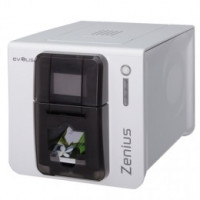 Evolis Zenius Expert, single sided, 12 dots/mm (300 dpi), USB, Ethernet, červená