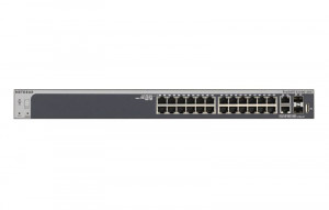 Netgear S3300-28X L2 / L3 10G Ethernet (100/1000/10000) Čierna