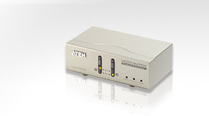 ATEN VS-0202 2-port VGA + audio (2PC-2mon) 300MHz, 65metrů