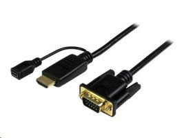 StarTech HDMI na VGA aktívnej redukcie, 1.8m
