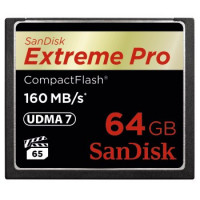 SanDisk 64 GB CompactFlash Extreme Pro (160MB/s,VPG65,UDMA7) (123844)