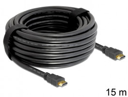 Delock kábel vysokorýchlostné HDMI s Ethernetom - HDMI A samec&gt; HDMI A samec,15 m (82710)
